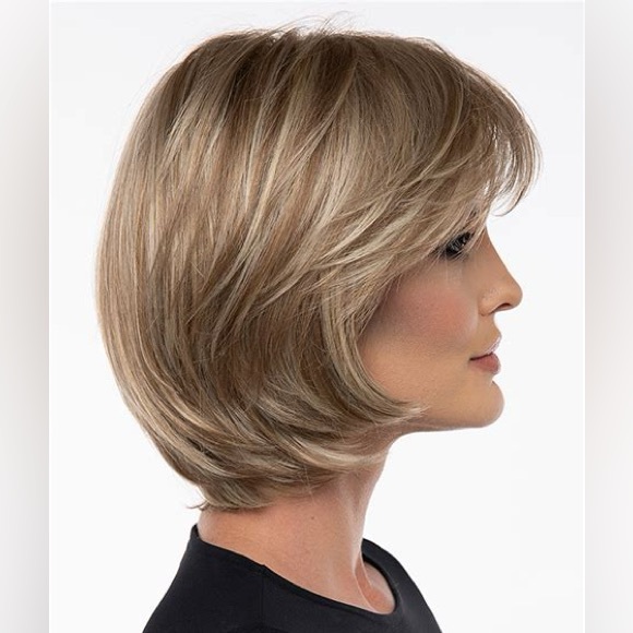 NWT Sheila Bob Professional Wig Dark Blonde Bald Alopecia - Picture 5 of 13